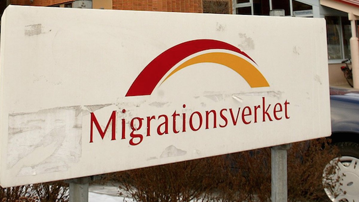 Brandhot mot migrationsverk. OBS. Genrebild. 